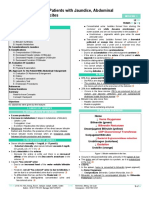 Approach To Patients With Jaundice, Abdominal Swelling, and Ascites