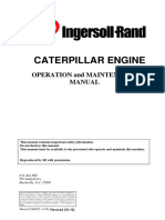 Caterpillar Engine: Operation and Maintenance Manual