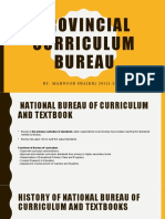 Provincial Curriculum Bureau