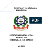 Referencias bibliográficas ingeniería sistemas