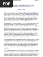 Download The Melancholic Existentialism of Ernest Becker by Kali23Yuga SN53969649 doc pdf