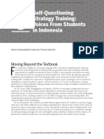 Self-Questioning Strategy Training: Voices From Students in Indonesia