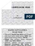 Pertemuan Ke - 6 - Institusi Bisnis Islam