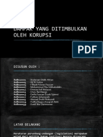 Dampak Yang Ditimbulkan Oleh Korupsi