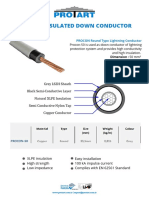 Procon Insulated Down Conductor