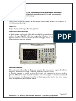 Measure Waveforms and Parameters Using DSO