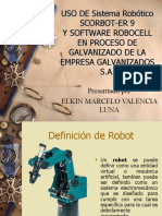 USO DE Sistema Robótico SCORBOT-ER Completo