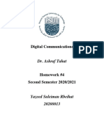 Digital Communications Homework #4 on 8-PSK Modulation
