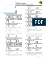 ME 418 (CORRELATION) Plane and Solid Geometry Problems