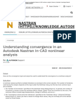 001 - Understanding Convergence in An Autodesk Nastran In-CAD Nonlinear Analysis - Nastran - Autodesk Knowledge Network