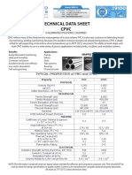 Technical Data Sheet CPVC: (Chlorinated Polyvinyl Chloride)