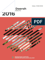 Statistik Daerah Bontosikuyu 2016