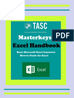 Excel Masterkeys Module PDF