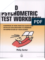 IQ and Psycho Metric Test Workbook