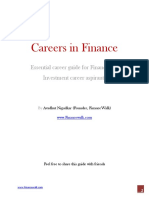 A Guide To Careers in Finance