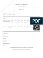 Nota Input Transaksi DP 2330066