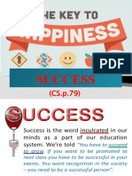 THE KEY TO HAPPINESS AND SUCCESS by EGW