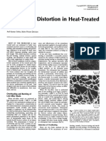 Defects and Distortion in Heat-Treated Parts
