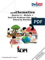 Mathematics7 Q4 Mod1 IRealLifeProblemsthatcanbeSolvedbyStatistics v3