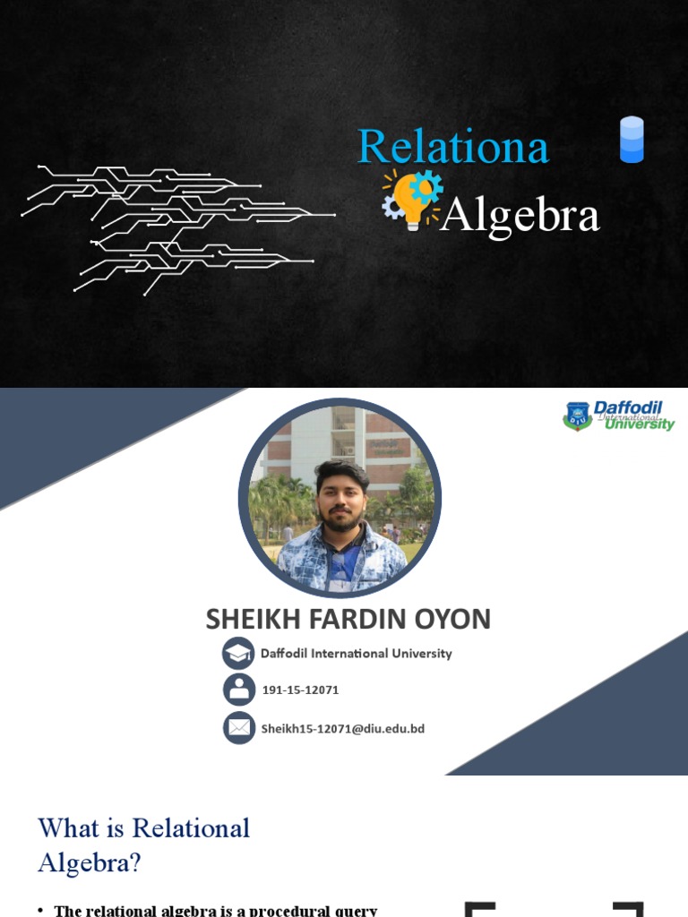 Understanding Relational Algebra Basics | PDF | Relational Model ...