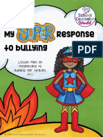 My Response To Bullying: Lesson Plan On Responding To Bullying For Grades K-1