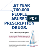 Last Year 8,760,000 People Abused Prescription Drugs.: How Many Do You Employ?