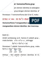Sifat-Sifat Homomorfisma Grup