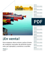 Plantilla para Vender