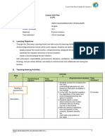 Lesson Unit Plan of Grade XI, Semester 1