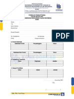 Formulir Pendaftaran PKC Pmii