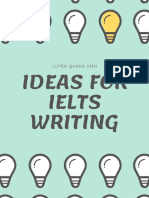 Ideas For IELTS Writing