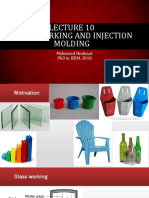 Glass Working and Injection Molding: Mahmoud Heshmat PHD in Iesm, 2018