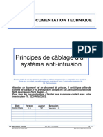 Principe de Cablage Detection Intrusion