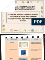 Peralatan Manual Dan Makinal Laundry