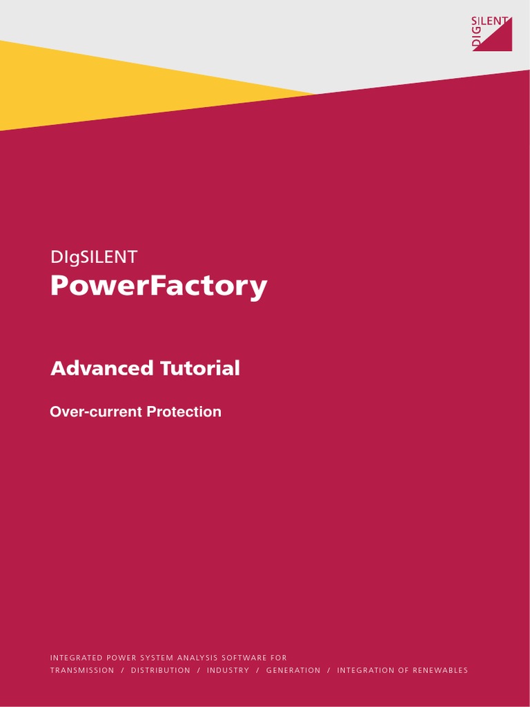 Powerfactory: Advanced Tutorial | PDF | Fuse (Electrical) | Relay