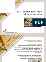 Los 7 Hábitos Del Docente Altamente Efectivo