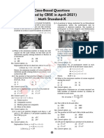 545oswaal Case-Based Questions Mathematics Standard 10th (Issued by CBSE in April-2021)