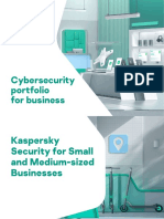 Cybersecurity Portfolio for Business. Catalogue