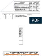 Engineering Design Editable Pacing and Planning