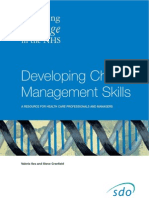 Change Management Developing Skills