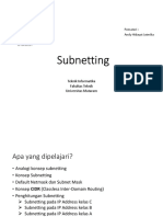 SUBNETTING