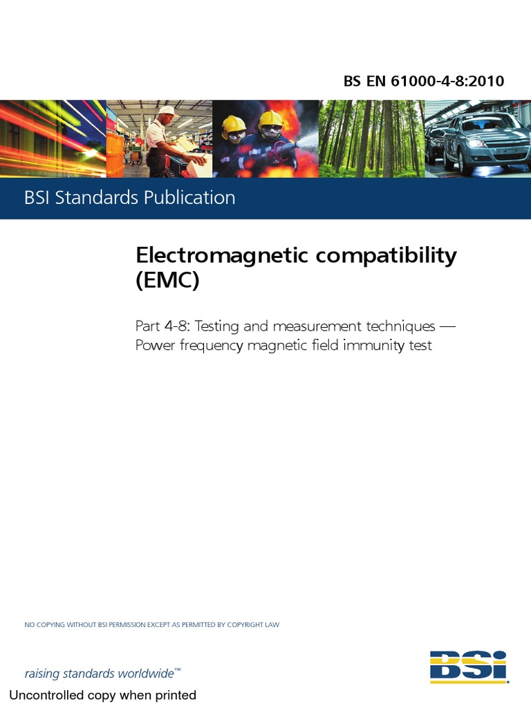 Compatibility (EMC) BSI Standards Publication PDF