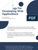 The Best Technology For Developing Web Applications