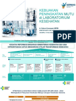 KEBIJAKAN MUTU DAN AKREDITASI PELAYANAN KESEHATAN2021ptx