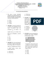 Avaliação Diagnóstica - 9° Ano