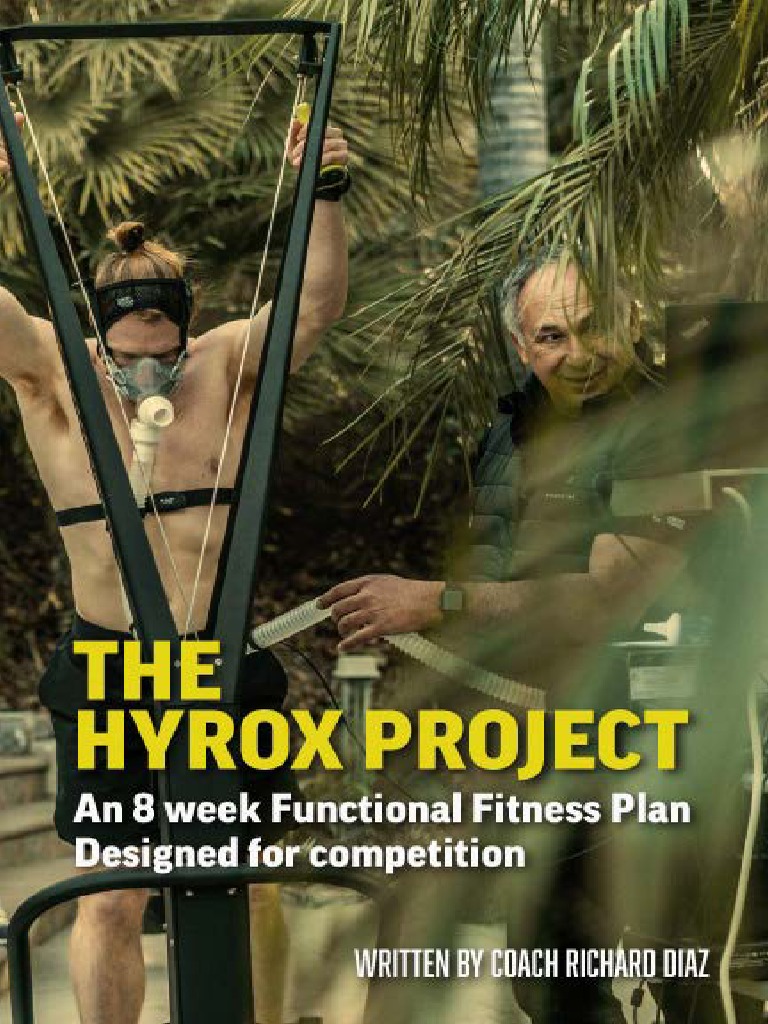 8-Week Hyrox Training Program Guide | PDF | Cellular Respiration | Muscle