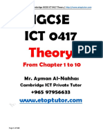 Full ICT 0417 Note Theory