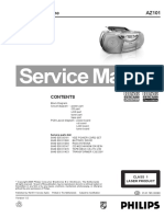Philips AZ 101 Service Manual