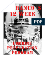 DeFrancos 12-Week Combine Preparation Program