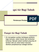 1. Fungsi Air Bagi Tubuh